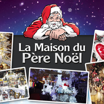 <h2>Flyer // La Maison du Père Noël (logo existant mais retravaillé)</h2>Octobre 2014